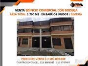 VENTA EDIFICIO COMERCIAL CON BODEGA TOTAL REA 1.700 M2 VENTA EDIFICIO COMERCIAL CON BODEGA TOTAL REA 1.700 M2