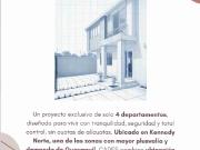 Venta en proyecto departamentos tipo suite, kennedy Norte