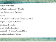 Venta excelente terreno tepoztlan morelos