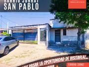 VENTA HERMOSA CASA 2 DORMITORIOS EN BARRIO JORRAT SAN PABLO