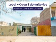 VENTA Local + Casa 3 dormitorios, Cipolletti