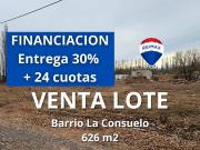 VENTA LOTE 626 m2 | BARRIO LA CONSUELO