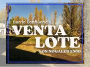 VENTA LOTE BARRIO CONFLUENCIA