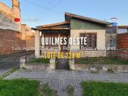 VENTA LOTE DE 228M2 EN QUILMES