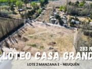 VENTA LOTE, LOTEO CASA GRANDE