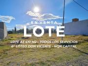 VENTA LOTE LOTEO DON VICENTE