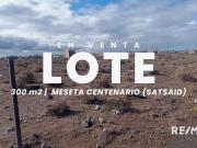 VENTA LOTE, MESETA CENTENARIO