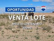 VENTA LOTE MESETA CENTENARIO OPORTUNIDAD