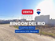 VENTA LOTE NEUQUEN 300 M2 RINCON DEL RIO