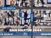 VENTA LOTE SOBRE CALLE SAN MARTIN 2644 NEUQUEN VENTA LOTE SOBRE CALLE SAN MARTIN 2644 NEUQUEN