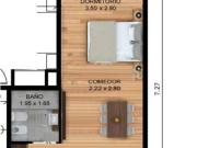 Venta Monoambiente c/balcón Pozo Villa Urquiza