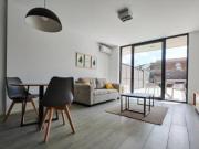 VENTA MONOAMBIENTE A ESTRENAR CON TERRAZA Y COCHERA...