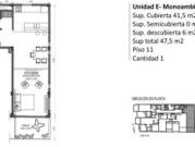 VENTA MONOAMBIENTES CON BALCON TERRAZA NUÑEZ