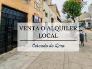 VENTA O ALQUILER ESTRATÉGICO LOCAL COMERCIAL JR. LAMPA...