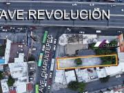 VENTA o RENTA Terreno Comercial de 527 m2 sobre AV....