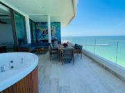 VENTA PENTHOUSE FRENTE AL MAR AMUEBLADO CON AMENIDADES...