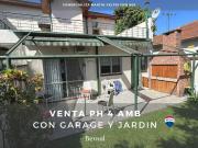 VENTA PH 4 AMB AL FRENTE COCHERA JARDIN BERNAL