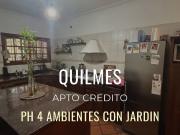 VENTA PH 4 AMB CON JARDIN EN QUILMES APTO CREDITO VENTA PH 4 AMB CON JARDIN EN QUILMES APTO CREDITO