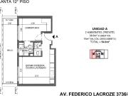 VENTA POZO 2 AMBIENTES PISO 12 CHACARITA