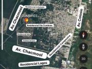 VENTA RENTA TERRENO EN AV. HUAYACAN DE 990 MTS2