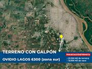 VENTA TERRENO CON GALPÓN EN ZONA SUR 25.556m2