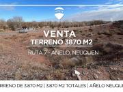 VENTA TERRENO EN AÑELO