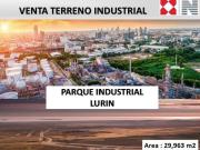 VENTA TERRENO INDUSTRIAL CONDOMINIO EN LURIN 29,963 M2