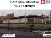 VENTA TERRENO INDUSTRIAL PANAMERICANA SUR VES 4,381 M2