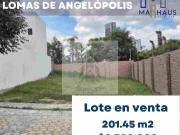 VENTA TERRENO PARQUE BRUSELAS LOMAS DE ANGELOPOLIS...