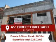 Venta Terreno: Planta baja 9 Pisos Más de 1.200m²...