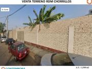 VENTA TERRENO RDM JR. JUNO CHORRILLOS 2,500 M2