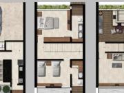 VENTA TOWNHOUSE EQUIPADO,3 RECÁMARAS Y ROOFTOP 3 NIVELES...
