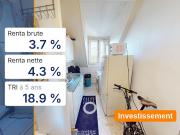 Vente Appartement 1 pièce 18 m2 Asnieres sur seine