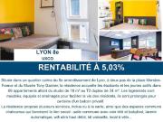 Vente Appartement 1 pièce 19.02 m2 Lyon 8ème