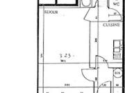 Vente Appartement 1 pièce 34.56 m2 Paris 17ème