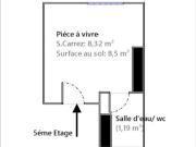 Vente Appartement 1 pièce 9.51 m2 Paris 3ème