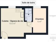 Vente Appartement 2 pièces 21.39 m2 Boulogne Billancourt