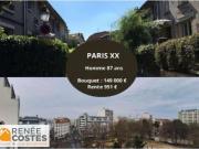 Vente Appartement 2 pièces 39 m2 Paris 20ème