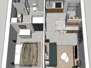 Vente Appartement 2 pièces 41 m2 Villenave d'Ornon