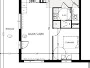 Vente Appartement 2 pièces 48 m2 Antibes