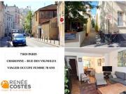 Vente Appartement 2 pièces 54 m2 Paris 20ème