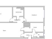Vente Appartement 3 pièces 48.02 m2 Paris 20ème