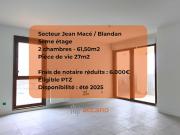 Vente Appartement 3 pièces 61 m2 Lyon 7ème