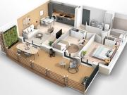 Vente Appartement 3 pièces 72.5 m2 Ajaccio