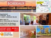 Vente Appartement 3 pièces 62 m2 Bordeaux