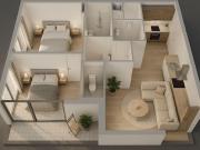 Vente Appartement 3 pièces 65 m2 Toulon