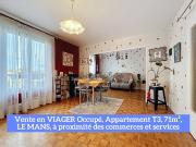 Vente Appartement 3 pièces 71 m2 Le Mans