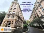 Vente Appartement 4 pièces 71 m2 Paris 20ème
