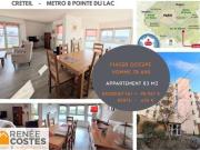 Vente Appartement 4 pièces 83 m2 Creteil