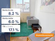 Vente Appartement 6 pièces 92 m2 Lyon 8ème